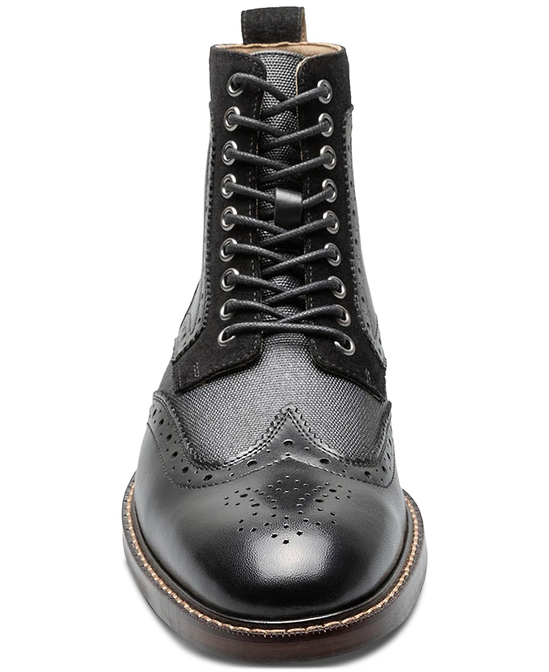 Stacy Adams Men's Finnegan Wingtip Lace-Up Boot