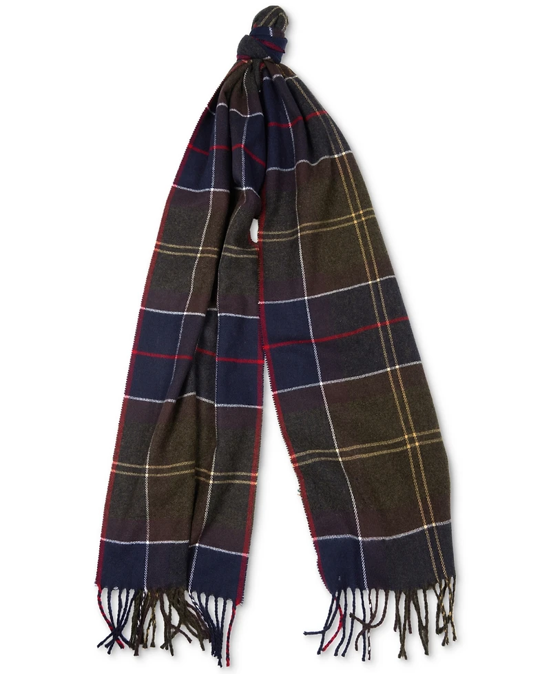 Barbour Men's Galingale Check Tartan Scarf