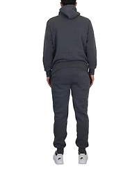 Galaxy By Harvic Men's Fleece-Lined Pullover Hoodie and Jogger Sweatpants