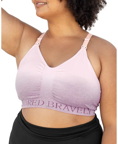Kindred Bravely Plus Busty Sublime Hands-Free Pumping & Nursing Sports Bra Fits 42E-46I