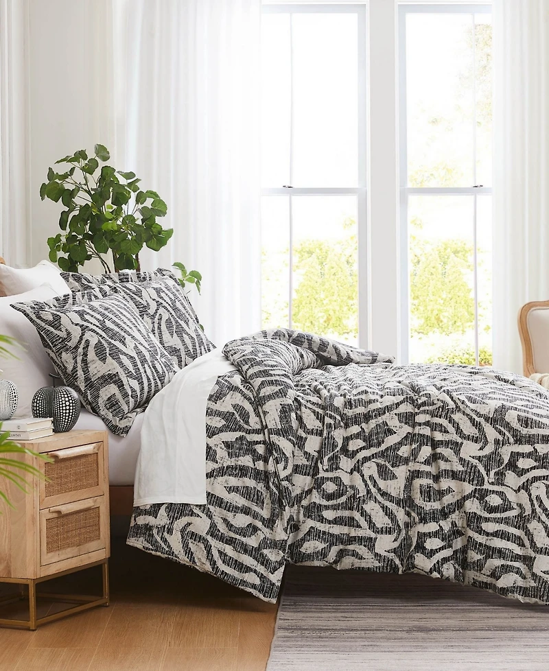 Southshore Fine Linens Khari Microfiber 2 Piece Duvet Cover Set, Twin