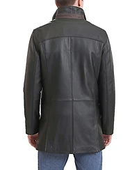 Bgsd Men Byron Leather Car Coat