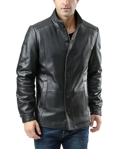 Bgsd Men's Men Brady Leather City Jacket