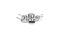 Cuisinart Custom-Clad 5-Ply Stainless Steel 10 Piece Cookware Set