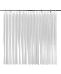 LiBa 72” W x 84” H 10G Peva Shower Curtain Bathroom