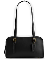 Coach Swing Zip Small Leather Shoulder Bag