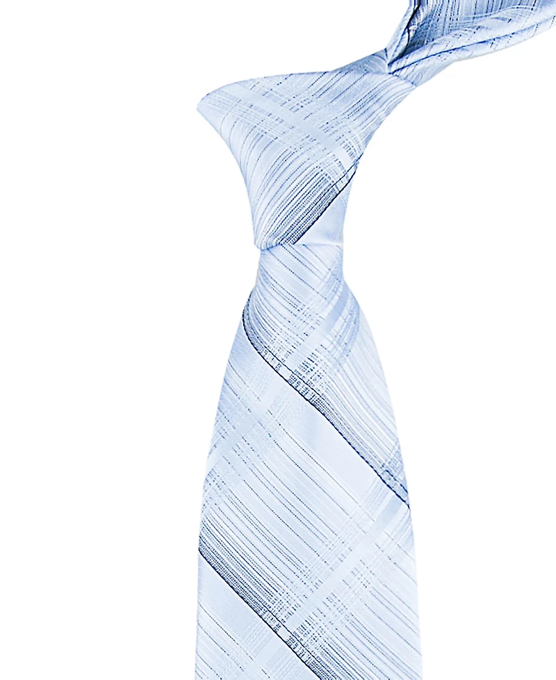 Calvin Klein Men's Ansel Shaded Plaid Tie