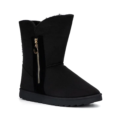 Olivia Miller Women's Olivia Cozy Side Zip Boot