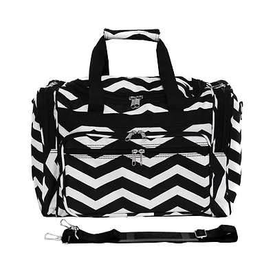 World Traveler Chevron 16-Inch Gym Bag Duffle