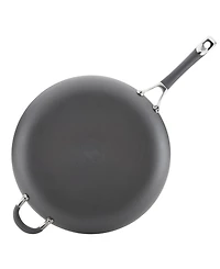 Circulon Radiance Hard Anodized Aluminum Nonstick 14" Frying Pan with Helper Handle