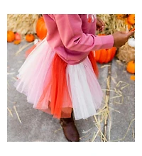Sweet Wink Little and Big Girls Rose Fairy Tutu Skirt