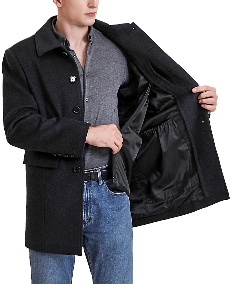 Bgsd Men Michael Wool Blend Car Coat