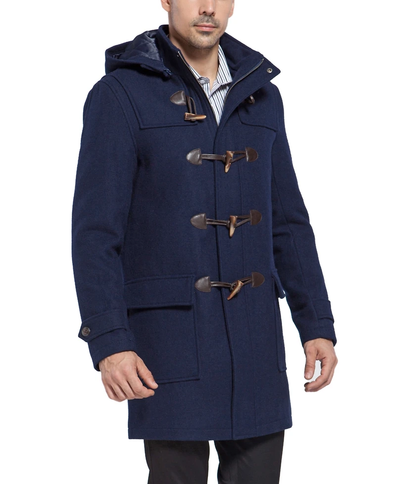 Bgsd Men Benjamin Wool Blend Classic Duffle Coat
