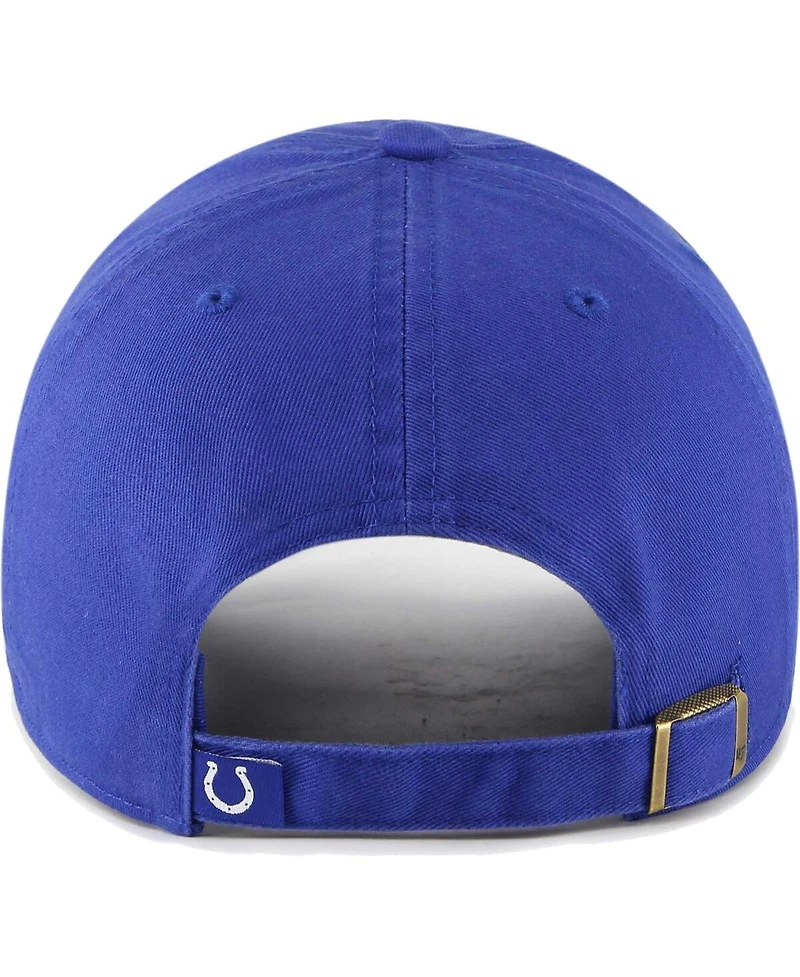 Women's '47 Brand Royal Indianapolis Colts Sidney Clean Up Adjustable Hat