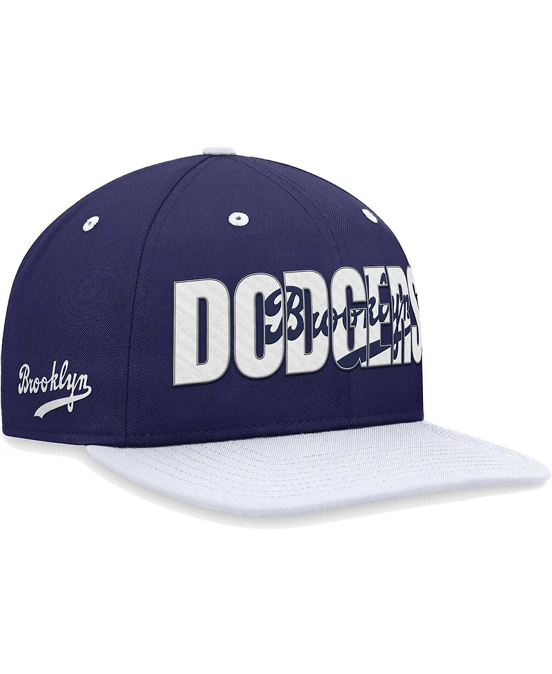 Men's Nike Royal Brooklyn Dodgers Cooperstown Collection Pro Snapback Hat
