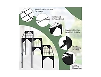 3 Tier Outdoor Metal Heavy Duty Modern for Multiple Plant Display Stand Rack