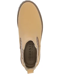 Journee Collection Women's Alara Medium and Wide Width Chelsea Lug Sole Bootie