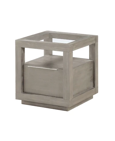 Tivie 22" Wood End Table