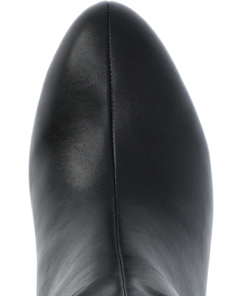 Journee Collection Women's Jovey Kitten Heel Tall Boots
