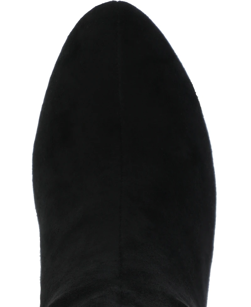 Journee Collection Women's Jovey Kitten Heel Tall Boots