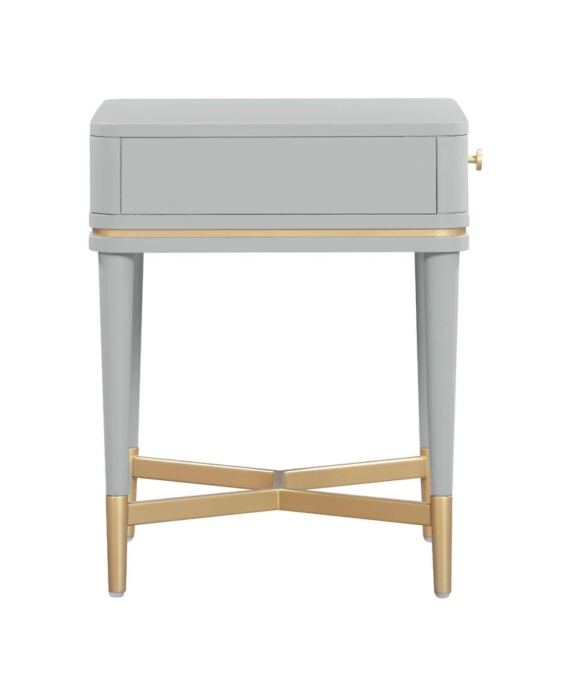 Tov Furniture 1 Piece Wood Drawer Nightstand