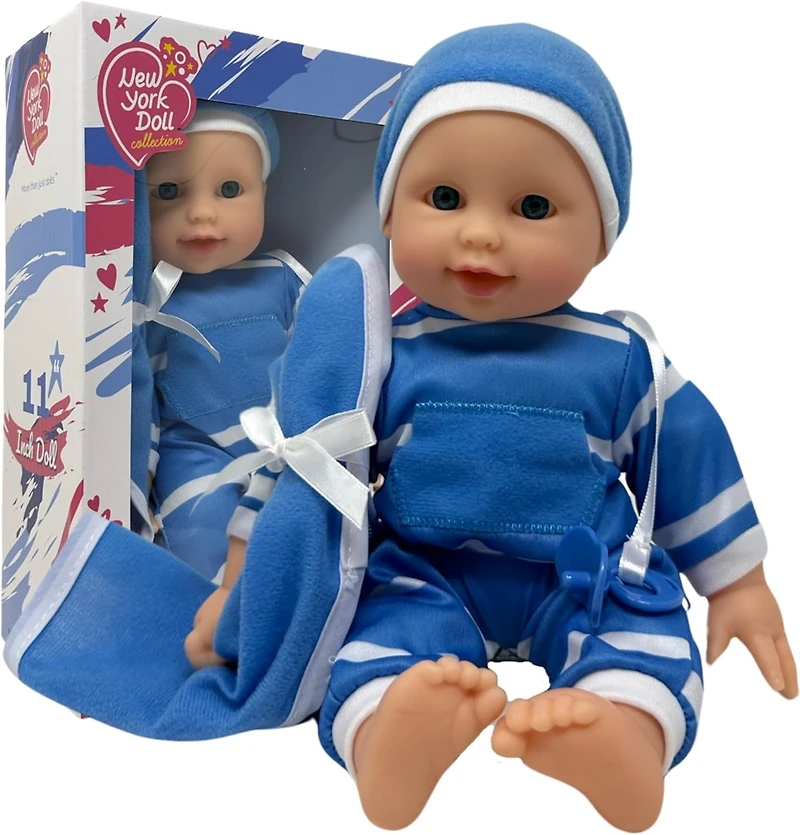 The New York Doll Collection 11 inch Soft Body Doll in Gift Box