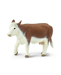 Safari Ltd Hereford Cow Wild Safari Farm Figure