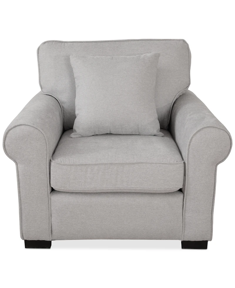 Kariam 37" Fabric Chair, Created for Macy's