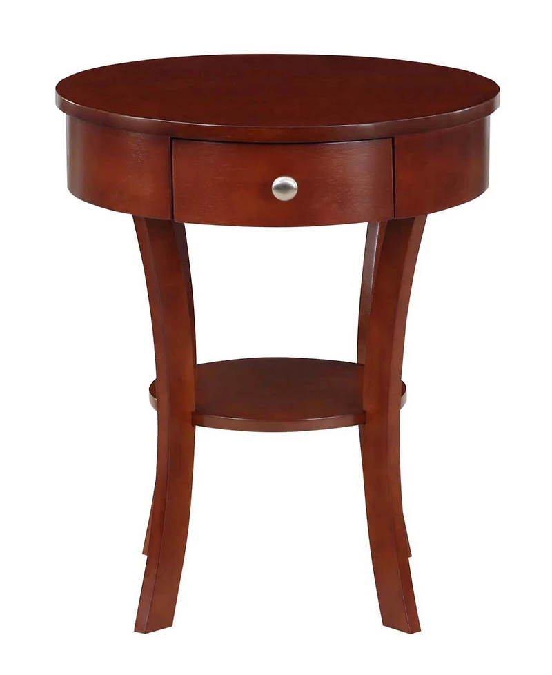 Convenience Concepts 20" Rubber wood Classic Accents End Table