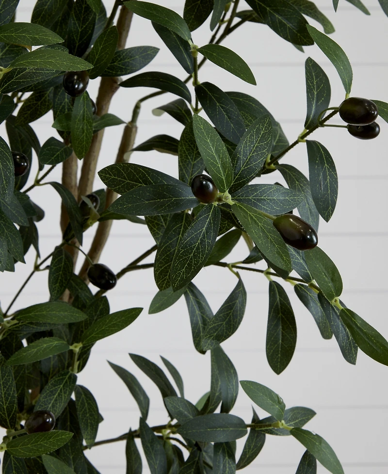 Nearly Natural 72" Artificial Olive Tree