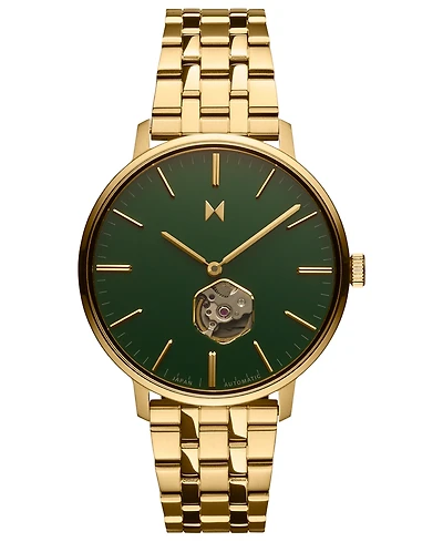 Mvmt Men's Legacy Slim Automatic Gold-Tone Stainless Steel Watch 42mm