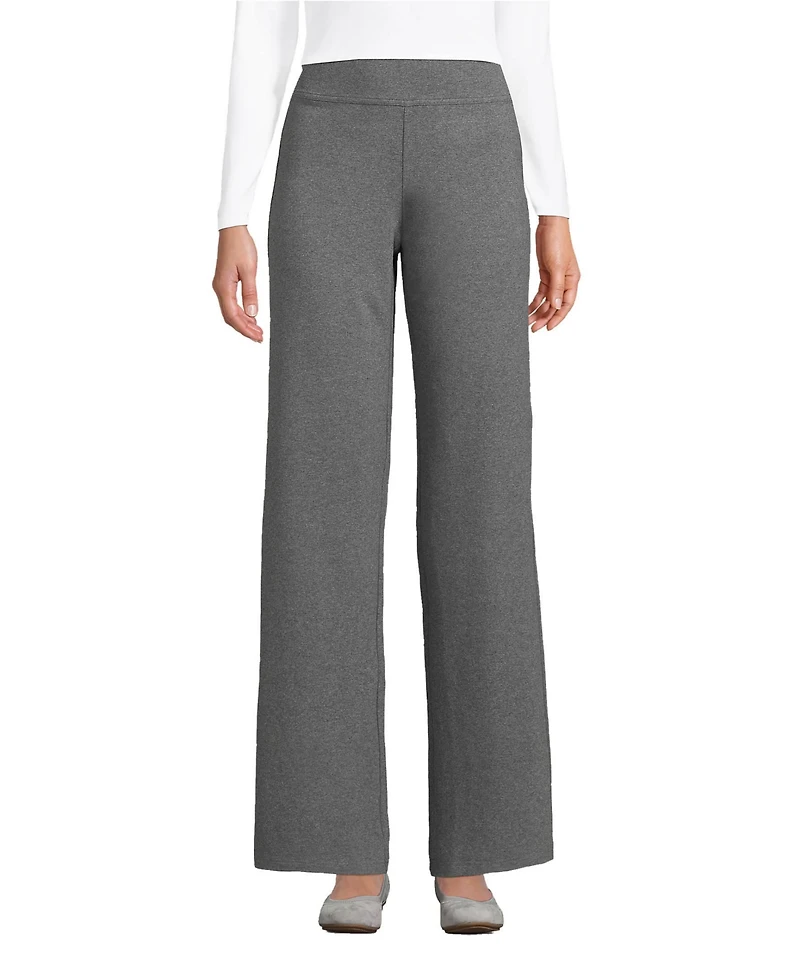 Lands' End Women's Petite Starfish High Rise Wide Leg Pants