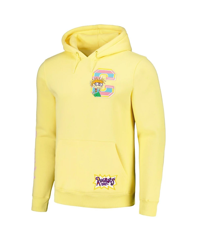 Men's Freeze Max Yellow Rugrats Chuckie Pullover Hoodie