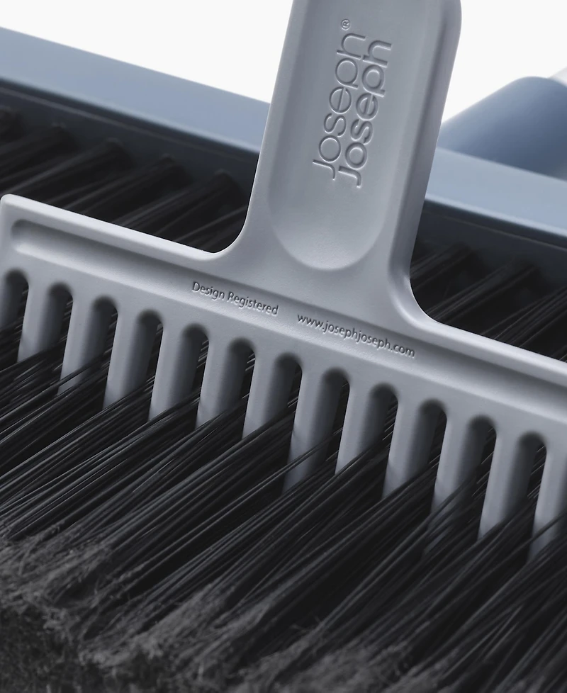 Joseph Joseph Cleanstore Wall-Mounted Broom with Dust-Shield Storage
