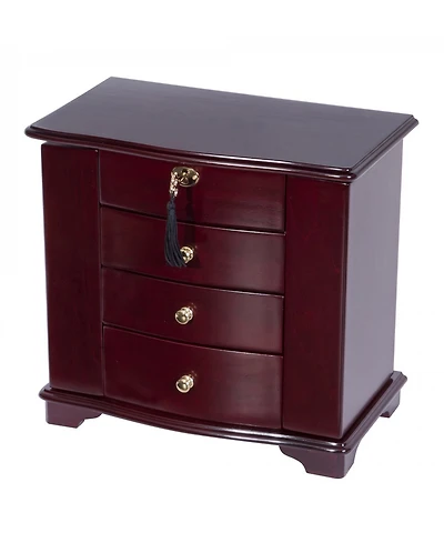 Mele & Co Waverly Wooden Jewelry Box in Finish
