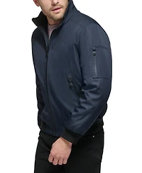 Calvin Klein Men's Classic Zip-Front Ripstop Bomber Jacket