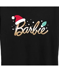 Air Waves Trendy Plus Barbie Holiday Graphic T-Shirt