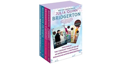Bridgerton Boxed Set 1-4- The Duke and I, The Viscount Who Loved Me, An Offer from a Gentleman, Romancing Mister Bridgerton by Julia Quinn