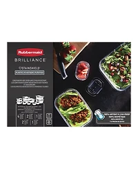 Rubbermaid Brilliance 20-Piece Container Set