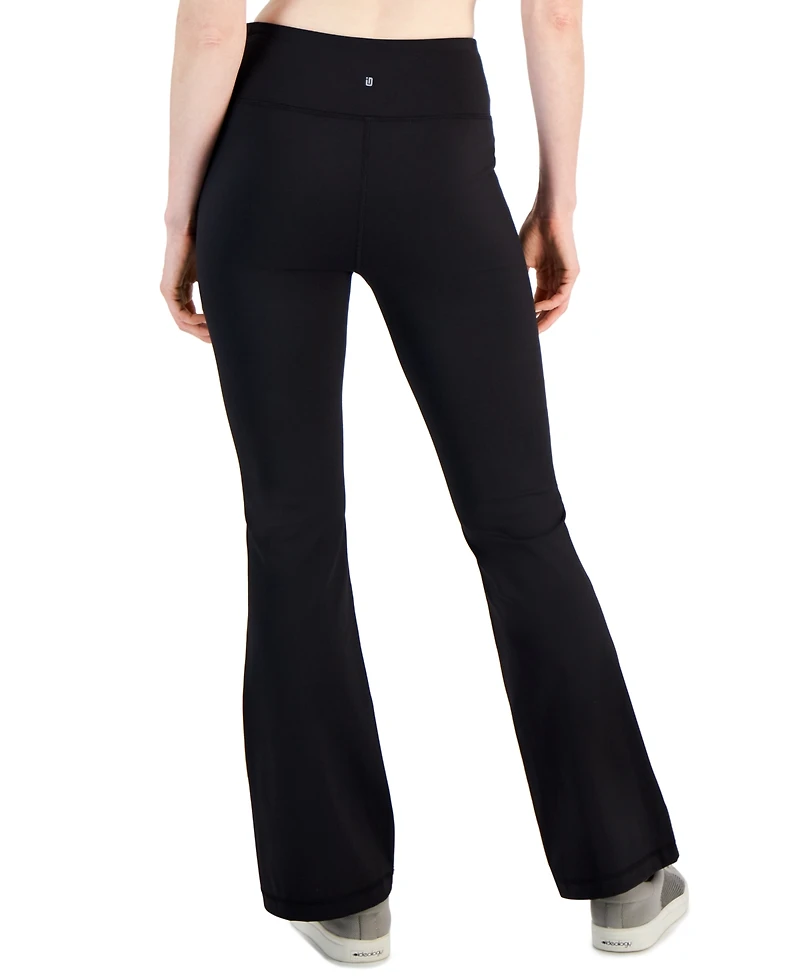 Id Ideology Women's Petite Studio High Rise Flare Leggings, Created for Macy's