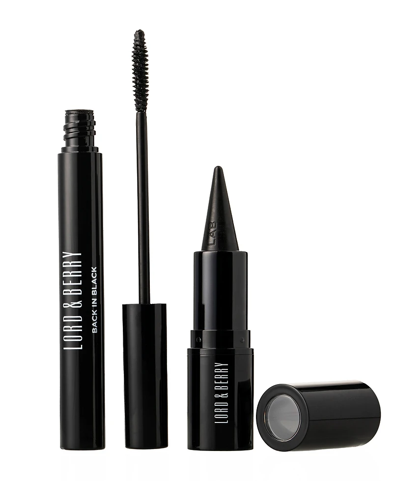 Lord & Berry Basic Back in Black Makeup Kit, 2 Piece