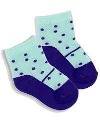 Baby Mode Girls Fancy Jewels Bodysuit, Pants and Socks, 3 Piece Set
