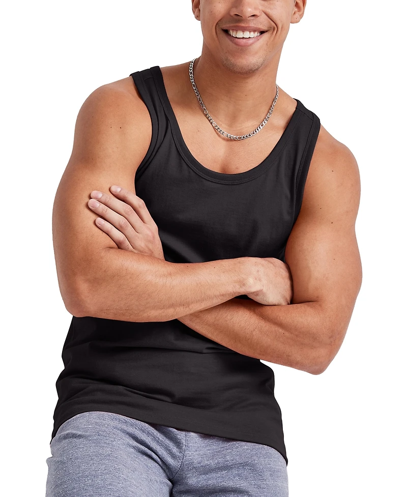 Men's Hanes Originals Tri-Blend Crewneck Tank Top