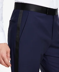 B by Brooks Brothers Men's Classic-Fit Stretch Solid Tuxedo Suit Separates Pant