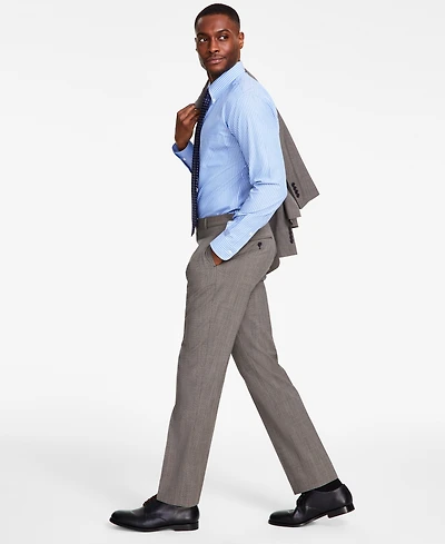 B by Brooks Brothers Men's Classic-Fit Stretch Wool Blend Suit Pant