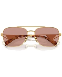 Prada Symbole Round Women's Sunglasses, Pr A50S