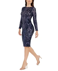 Dress the Population Emery Sequin