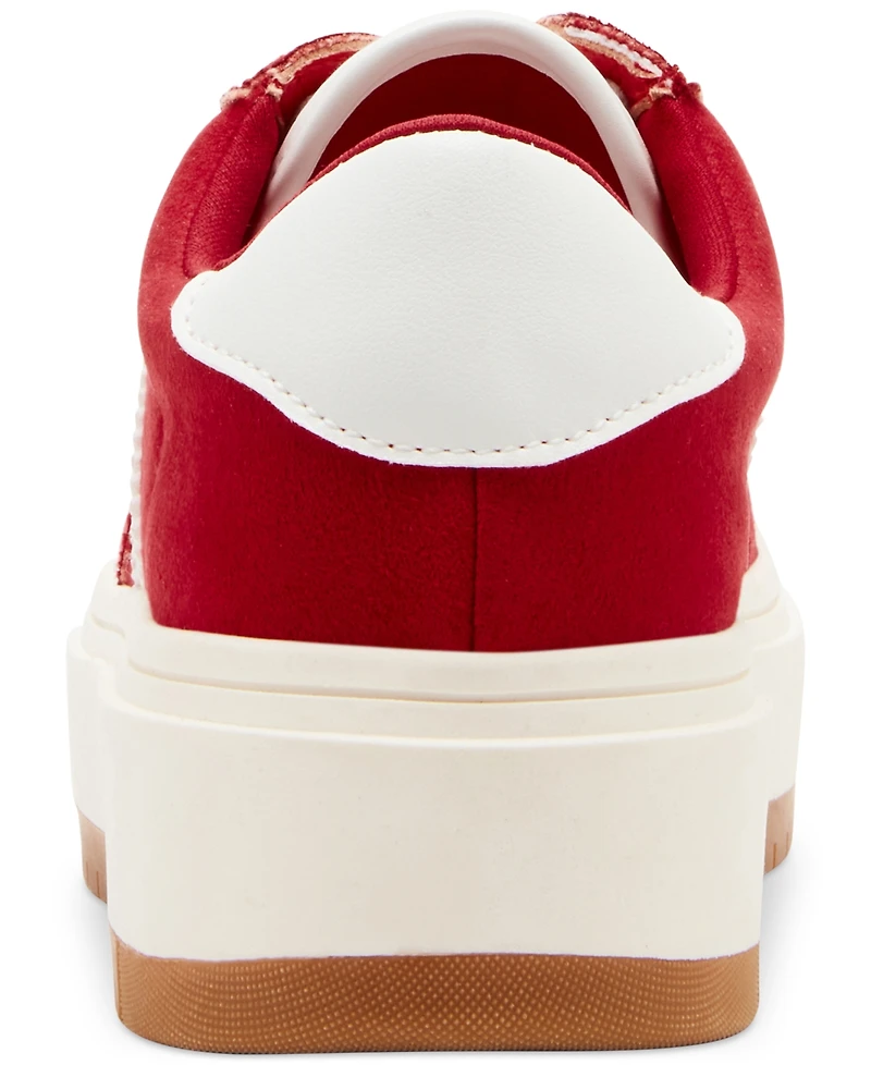 Madden Girl Navida Lace-Up Low-Top Platform Sneakers