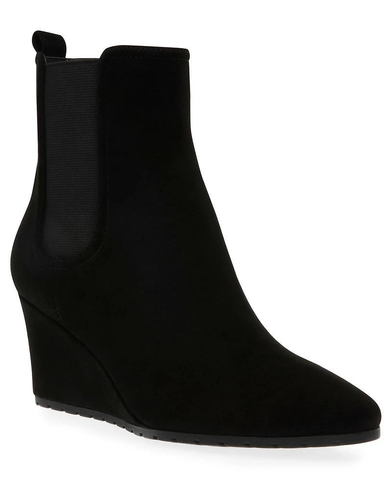Anne Klein Women's Valore Pointed Toe Wedge Booties