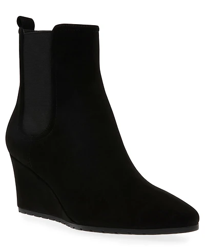Anne Klein Women's Valore Pointed Toe Wedge Booties